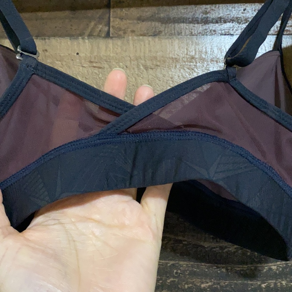 Maaji Lunge Stars Claret Sports Bra - Picture 7 of 10